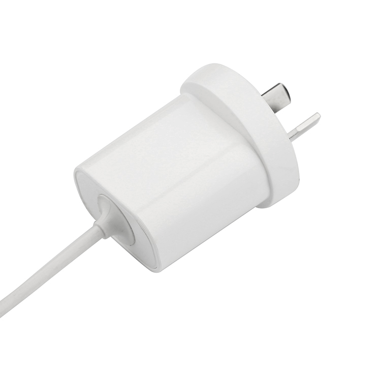 5V2A SAA power adapter(with line) white