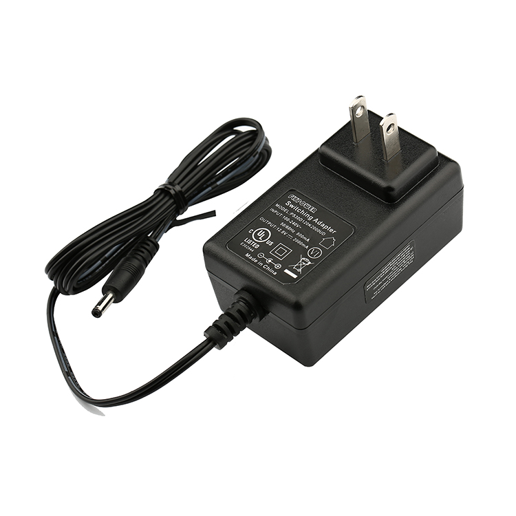 12V2.5A UL plug-wall power adapter