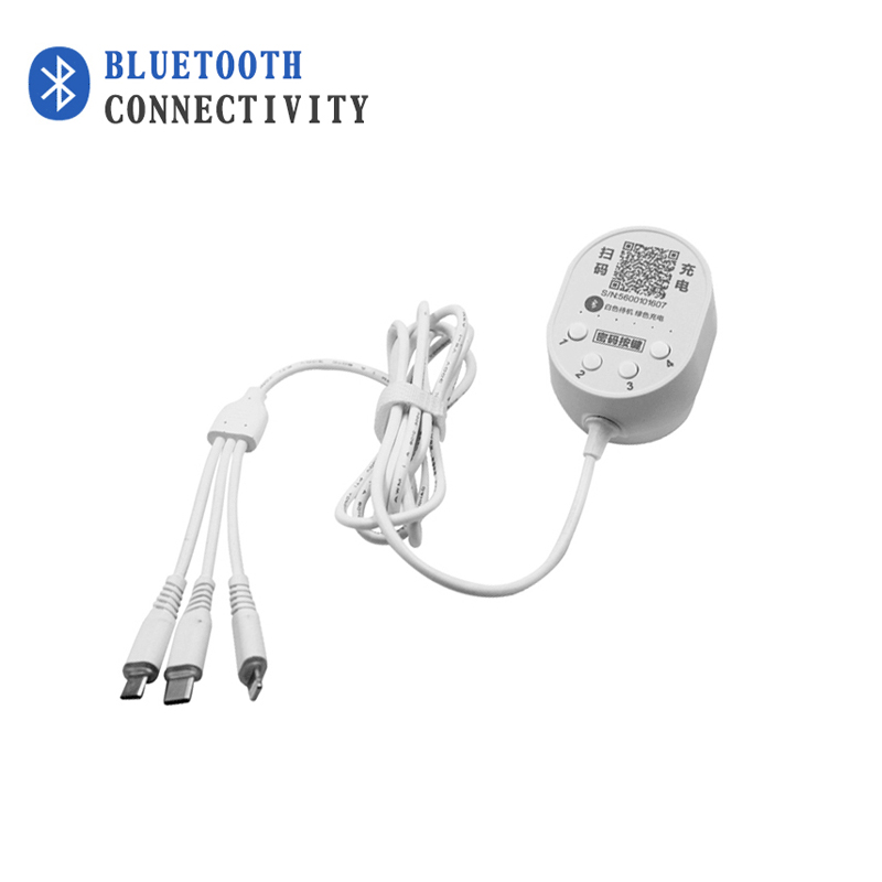 Bluetooth connectivity Scan QR code payment charger cable