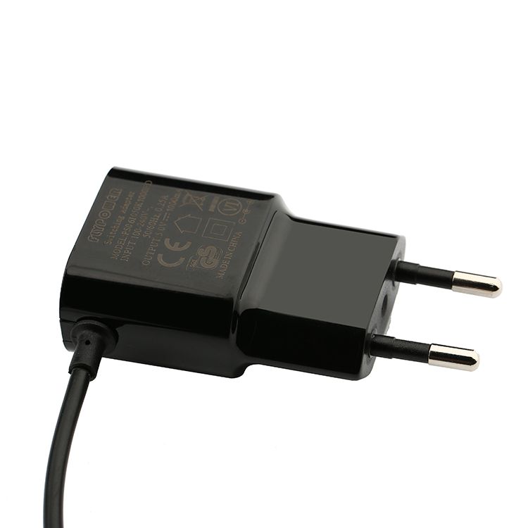 5.5V0.8A plug in wall power adapter