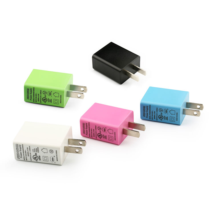 5V1A USB Charger, White