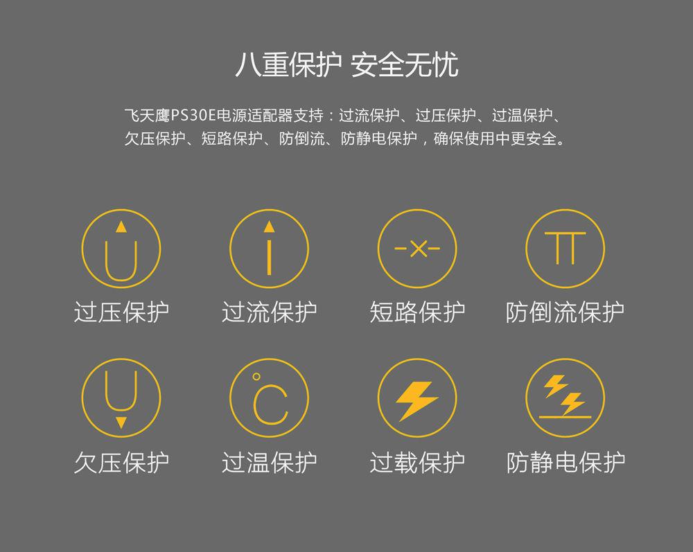 电源适配器多重保护